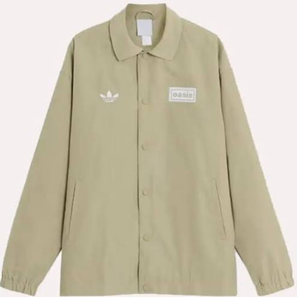Adida Oaisis Originals   LIVE 25 TAN 84 TOUR COACH JACKET